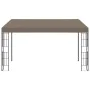 Pergola with wall-mounted assembly in taupe gray 4x3 m by vidaXL, Tents and gazebos - Ref: Foro24-312261, Price: 269,99 €, Di...