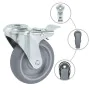 Swivel wheels with pin hole 12 units 100 mm by , Material handling - Ref: Foro24-277867, Price: 75,06 €, Discount: %