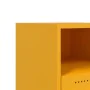 Bedside tables 2 units mustard yellow steel 36x39x43.5 cm by , Nightstands - Ref: Foro24-846711, Price: 106,63 €, Discount: %