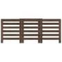 Radiator cover in brown oak wood 205x21.5x83.5 cm by , Accessories for heating radiators - Ref: Foro24-852723, Price: 103,50 ...