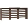 Radiator cover in brown oak wood 205x21.5x83.5 cm by , Accessories for heating radiators - Ref: Foro24-852723, Price: 103,50 ...