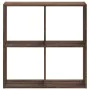 Wooden engineering brown oak shelf 68.5x32x68.5 cm by , Bookcases and shelves - Ref: Foro24-852831, Price: 50,98 €, Discount: %