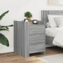 Bedside table made of gray Sonoma engineered wood, measuring 45x50x65 cm. by , Nightstands - Ref: Foro24-848309, Price: 96,32...