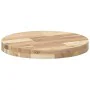 Solid acacia wood round table top Ø40x4 cm by , Table tops - Ref: Foro24-4008688, Price: 36,86 €, Discount: %