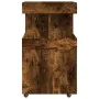 Barwagen aus geräucherter Eichen-Ingenieurholz 50x41x89 cm. von , Sideboards - Ref: Foro24-848266, Preis: 93,55 €, Rabatt: %