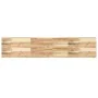 Floating shelves 2 units untreated acacia wood 160x30x4 cm by , Shelves and shelves - Ref: Foro24-3279468, Price: 179,04 €, D...