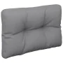 Cushion for pallet sofa, gray fabric, 50x40x12 cm by , Cushions for chairs and sofas - Ref: Foro24-360536, Price: 19,14 €, Di...