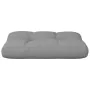 Cushion for pallet sofa, gray fabric, 50x40x12 cm by , Cushions for chairs and sofas - Ref: Foro24-360536, Price: 19,14 €, Di...