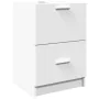 Engineered wood white bathroom cabinet 40x37x59 cm by , Bathroom furniture - Ref: Foro24-848101, Price: 73,00 €, Discount: %