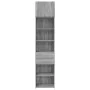 Narrow Sonoma grey engineered wood wardrobe 50x42.5x225 cm by , Sideboards - Ref: Foro24-3281313, Price: 181,56 €, Discount: %