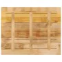 Rechteckiger Tisch aus grobem Mangoholz 90x80x2,5 cm. von , Tischplatten - Ref: Foro24-371351, Preis: 83,97 €, Rabatt: %