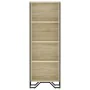 Engineered wood bookshelf in Sonoma oak, 50x31x137.5 cm by , Bookcases and shelves - Ref: Foro24-848610, Price: 77,39 €, Disc...