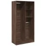 Plywood wardrobe in brown oak color, 100x50x200 cm. by , Wardrobes - Ref: Foro24-3307771, Price: 202,70 €, Discount: %