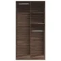 Plywood wardrobe in brown oak color, 100x50x200 cm. by , Wardrobes - Ref: Foro24-3307771, Price: 202,70 €, Discount: %