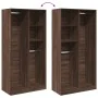 Plywood wardrobe in brown oak color, 100x50x200 cm. by , Wardrobes - Ref: Foro24-3307771, Price: 202,70 €, Discount: %