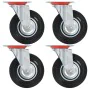 Swivel wheels 24 units 125 mm by , Material handling - Ref: Foro24-277974, Price: 162,88 €, Discount: %