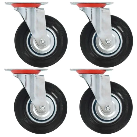 Swivel wheels 24 units 125 mm by , Material handling - Ref: Foro24-277974, Price: 162,88 €, Discount: %