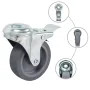 Swivel wheels with pin hole 12 units 75 mm by , Material handling - Ref: Foro24-277857, Price: 55,93 €, Discount: %