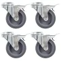 Swivel wheels with pin hole 32 units 75 mm by , Material handling - Ref: Foro24-277860, Price: 139,45 €, Discount: %