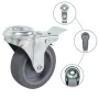 Swivel wheels with pin hole 4 units 75 mm by , Material handling - Ref: Foro24-143431, Price: 22,71 €, Discount: %