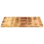 Solid mango wood square table top 80x80x1.5 cm by , Table tops - Ref: Foro24-371349, Price: 65,29 €, Discount: %