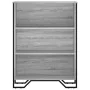 Engineered wood bookshelf in Sonoma gray, 80x31x106 cm by , Bookcases and shelves - Ref: Foro24-848627, Price: 68,97 €, Disco...