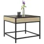 Coffee table with Infinity LED Sonoma oak 50x50x41 cm by , Coffee table - Ref: Foro24-847678, Price: 82,47 €, Discount: %