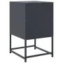 Bedside tables 2 units anthracite gray steel 36x39x60.5 cm by , Nightstands - Ref: Foro24-846451, Price: 91,32 €, Discount: %