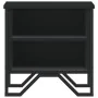 Black engineered wood bedside table 40x30x40 cm by , Nightstands - Ref: Foro24-848494, Price: 38,56 €, Discount: %