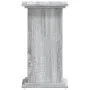 Plant stand in gray Sonoma engineered wood 33x33x60 cm by , Pot stands - Ref: Foro24-852965, Price: 53,51 €, Discount: %