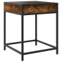 Bedside table with Infinity LED smoked oak 40x40x51 cm by , Nightstands - Ref: Foro24-3284093, Price: 73,40 €, Discount: %