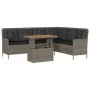 Garden sofa set with cushions 2 pieces synthetic rattan gray by , Garden sets - Ref: Foro24-3262088, Price: 467,93 €, Discoun...