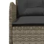 Garden sofa set with cushions 2 pieces synthetic rattan gray by , Garden sets - Ref: Foro24-3262088, Price: 467,93 €, Discoun...