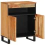 Solid wood sideboard acacia 60x34x75 cm by , Lockers and storage cabinets - Ref: Foro24-377560, Price: 113,39 €, Discount: %