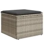 Garden sofa set 8 pcs. and cushions synthetic rattan gray by , Garden sets - Ref: Foro24-3268072, Price: 611,00 €, Discount: %