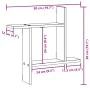 Wandregal, 2 Stück, Holzwerkstoff, grau Sonoma, 50x12x50cm. von , Regale und Regale - Ref: Foro24-853259, Preis: 25,85 €, Rab...