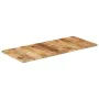 Tischplatte aus grobem Mangoholz 140x60x(2,5-2,7) cm von , Tischplatten - Ref: Foro24-328348, Preis: 145,36 €, Rabatt: %