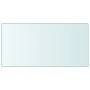 Tempered glass table surface, transparent, 50x100 cm by , Table tops - Ref: Foro24-345074, Price: 38,85 €, Discount: %