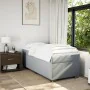 Box spring bed with light gray fabric mattress 90x200 cm by , Beds and slatted bases - Ref: Foro24-3285102, Price: 308,76 €, ...