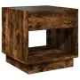 Bedside table with Infinity LED smoked oak 50x50x50 cm by , Nightstands - Ref: Foro24-3284088, Price: 103,04 €, Discount: %