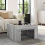 Coffee table with Infinity LED Sonoma gray 50x50x30 cm by , Coffee table - Ref: Foro24-847607, Price: 85,11 €, Discount: %