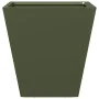 2 olive green steel planters 30x30x30 cm by , Pots and planters - Ref: Foro24-851045, Price: 63,59 €, Discount: %