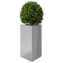 Triangular planters 2 units galvanized steel 50x43x75 cm by , Pots and planters - Ref: Foro24-851182, Price: 105,66 €, Discou...