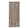 Brown and white chenille mosquito net curtain 56x185 cm by vidaXL, Mosquito nets for windows - Ref: Foro24-325451, Price: 35,...