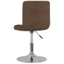 Swivel dining chairs, 4 units, brown fabric by , dining chairs - Ref: Foro24-3087451, Price: 197,73 €, Discount: %