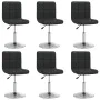 Dining chairs 6 units black synthetic leather by , dining chairs - Ref: Foro24-3087429, Price: 303,93 €, Discount: %