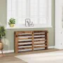 Radiator cover in aged wood color 149x20x82 cm by , Accessories for heating radiators - Ref: Foro24-852706, Price: 73,51 €, D...