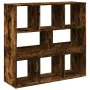 Smoked oak shelf/space divider 100x33x94.5 cm by , Bookcases and shelves - Ref: Foro24-854476, Price: 81,69 €, Discount: %