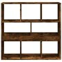 Smoked oak shelf/space divider 100x33x94.5 cm by , Bookcases and shelves - Ref: Foro24-854476, Price: 81,69 €, Discount: %