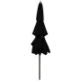 3-tier parasol with black aluminum pole 3 m by vidaXL, Umbrellas - Ref: Foro24-313874, Price: 65,65 €, Discount: %